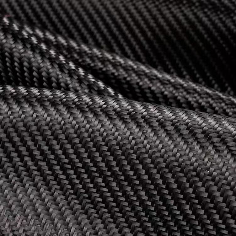Crepe Pan Carbon - [Kualitas A+] Kain Serat Karbon Asli