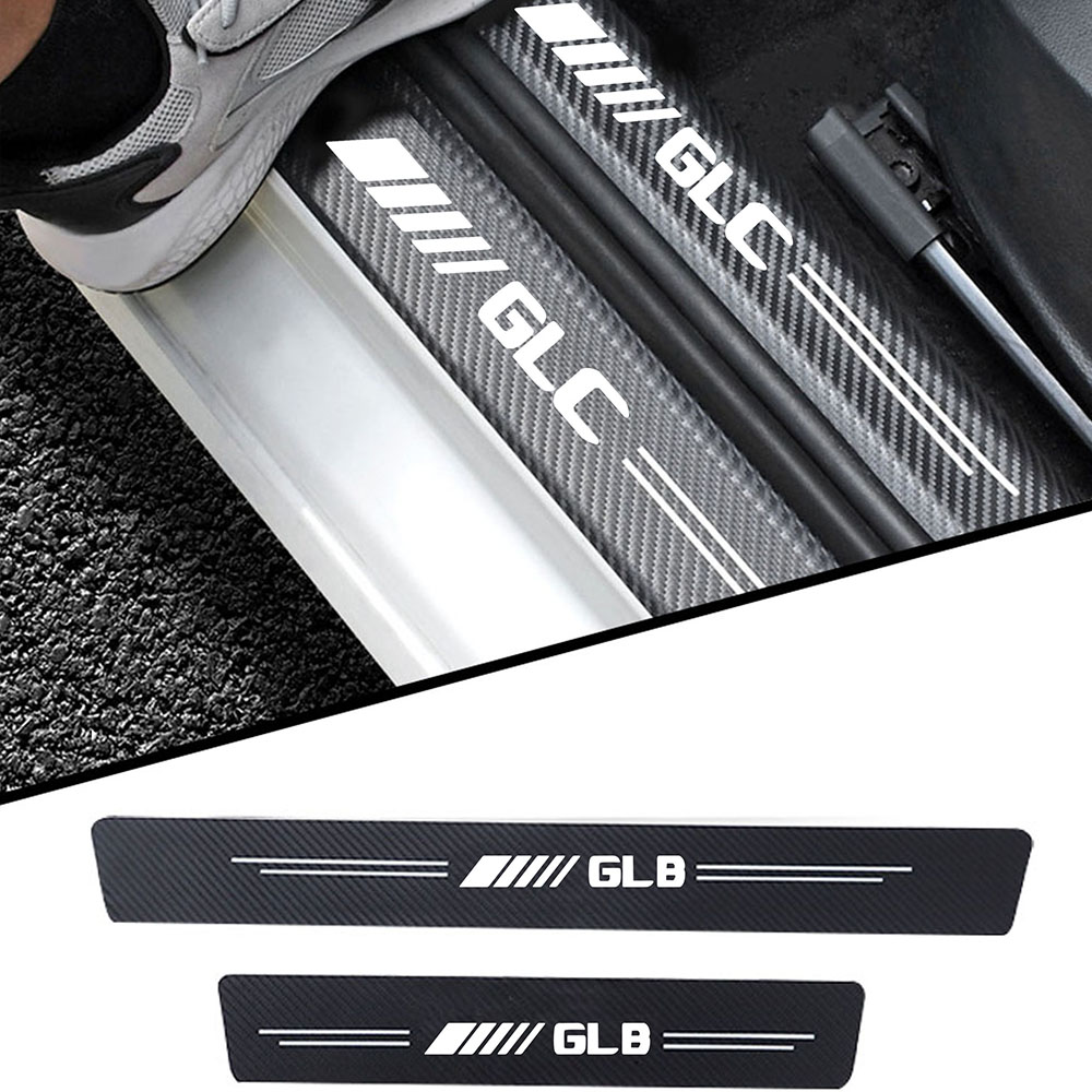 4 buah stiker mobil pelat amba - Crepe Pan Carbon ulasan dan harga